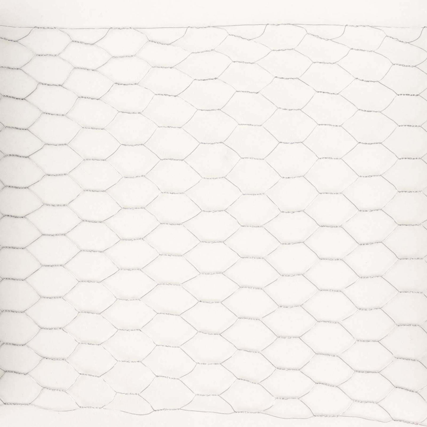 12"x16ft Silver Galvanized Metal Hexagonal Chicken Wire Mesh For DIY Crafts, Garden Fence Poultry Netting