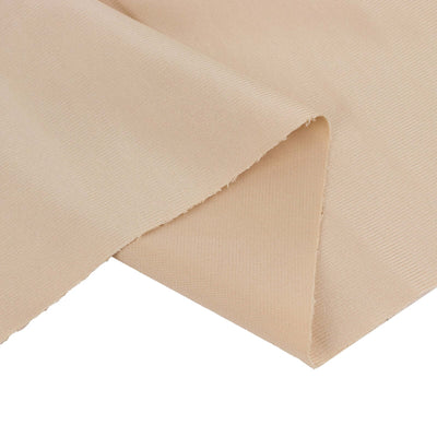 Beige Scuba Polyester Fabric Roll, Wrinkle Free DIY Craft Fabric Bolt- 60"x10 Yards