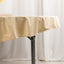 Scuba Round 70" Tablecloth Beige - Wrinkle Free & Stain Resistant Table Cover