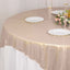 Polyester 72"x72" Table Overlay Square Tablecloth Blush - Sequin Dots Wrinkle-Free Table Cover