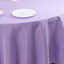 Premium Polyester 108" Round Tablecloth Lavender Lilac - Wrinkle-Resistant 220GSM Table Cover