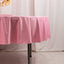 Scuba Round 90" Tablecloth Pink - Wrinkle Free & Stain Resistant Table Cover