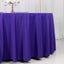 Scuba Round 120" Tablecloth Purple - Wrinkle Free & Stain Resistant Seamless Table Cover