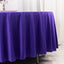 Scuba Round 108" Tablecloth Purple - Wrinkle Free & Stain Resistant Table Cover