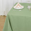 Polyester Square 90"x90" Tablecloth Sage Green - Wrinkle-Resistant & Durable Table Cover