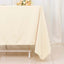 Scuba Square 70"x70" Tablecloth Beige - Wrinkle Free & Stain Resistant Table Cover