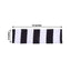5 Pack Spandex Chair Sashes Black/White Vertical Stripes - Easy to Use & Wrinkle-Free Stretch Chair Bands for Stunning Tablescapes 5"x14"