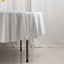 Scuba Round 90" Tablecloth White - Wrinkle Free & Stain Resistant Table Cover for Weddings and Banquets