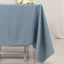Premium Polyester Square Tablecloth 70"x70" Dusty Blue 220GSM Wrinkle-Resistant Table Cover