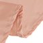 Lamour Satin 120" Round Tablecloth Dusty Rose - Seamless Table Cover with Soft Tempered Sheen