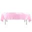 Satin Rectangular 60"x102" Tablecloth Pink - Smooth and Lustrous Table Cover