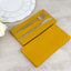 20 Pack Linen-Like Paper 8.5"x4" Napkins Gold - Highly Absorbent & Disposable Airlaid Guest Towels for Special Occasions