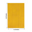 20 Pack Linen-Like Paper 8.5"x4" Napkins Gold - Highly Absorbent & Disposable Airlaid Guest Towels for Special Occasions